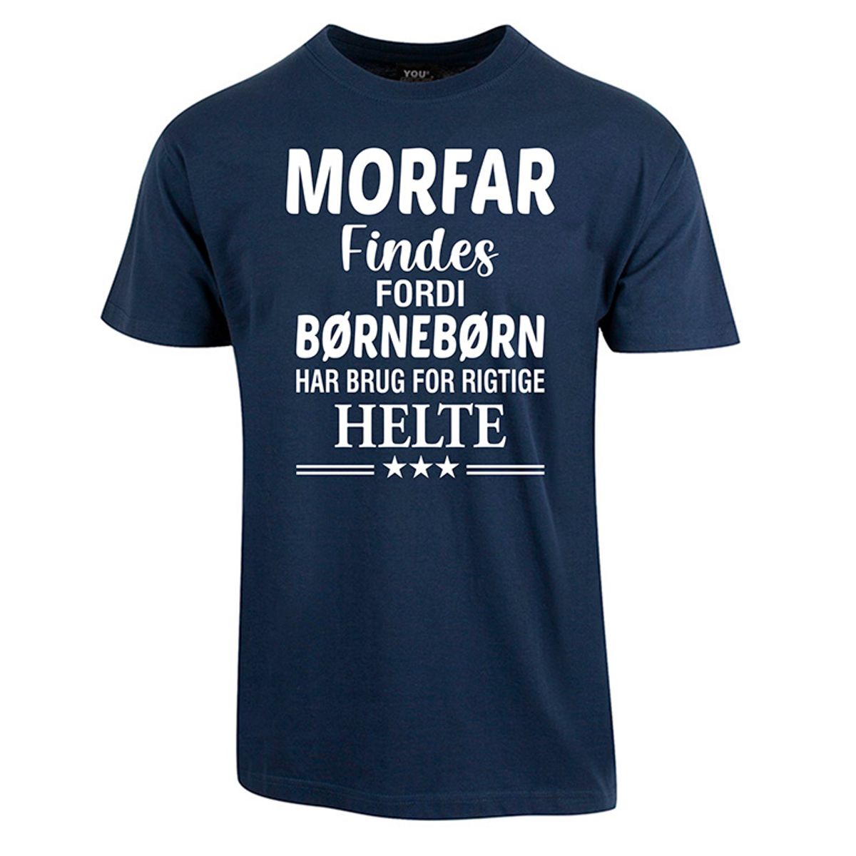 Morfar findes fars dag t-shirt - Navy