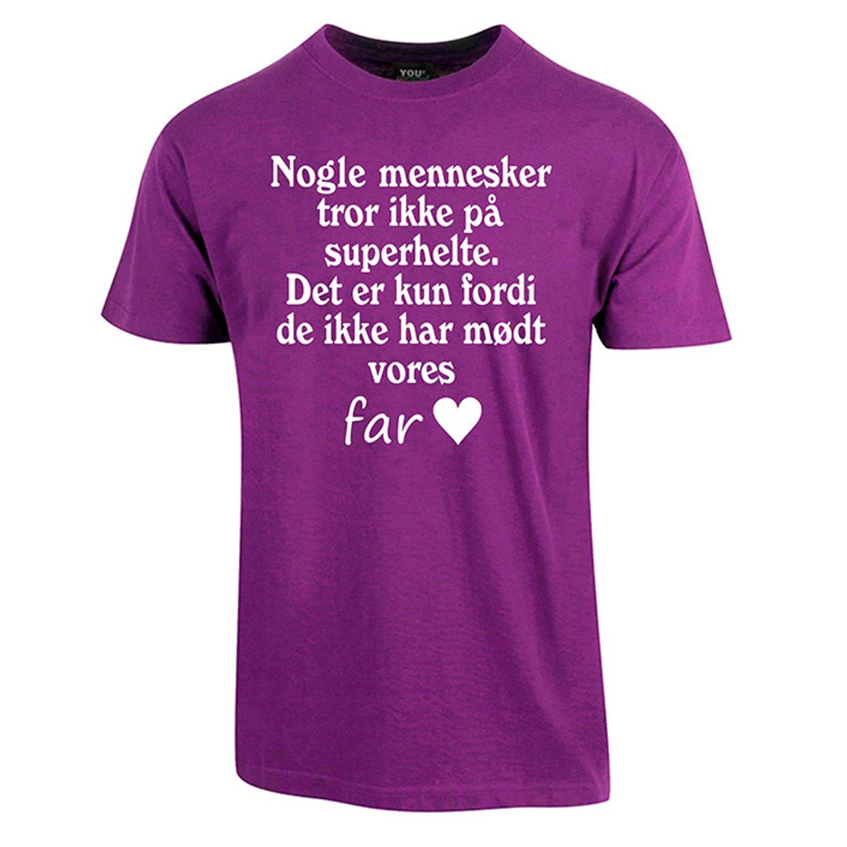 Fars dag t-shirt - Lilla