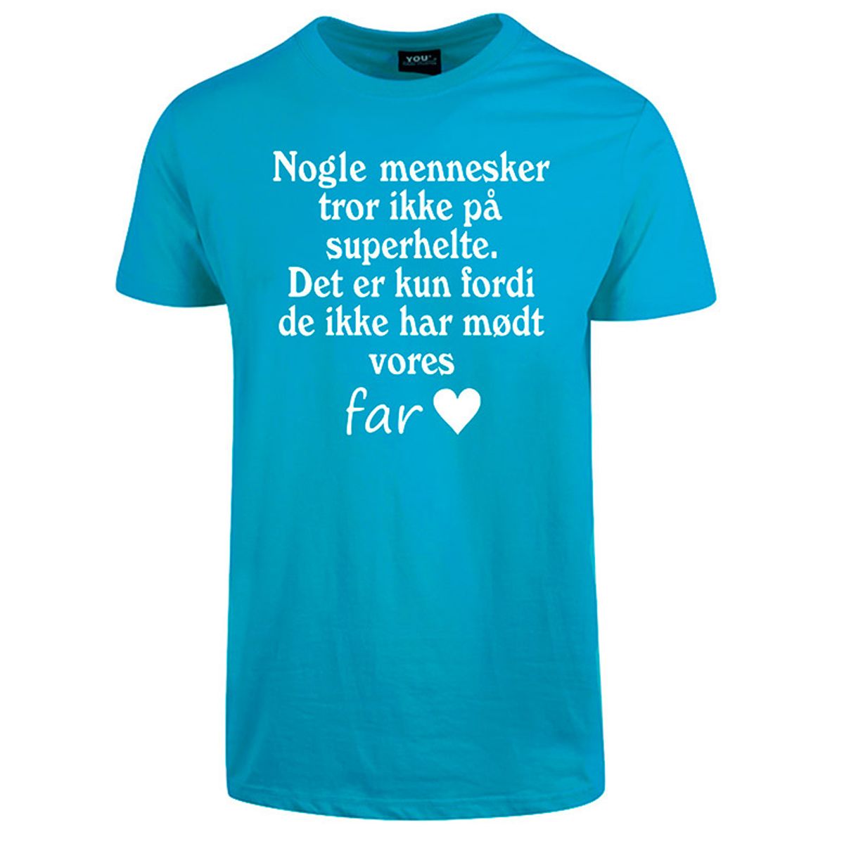 Fars dag t-shirt - Turkis