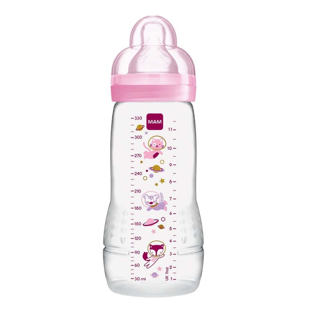 Mam Easy Active sutteflaske 330 ml. - Pink