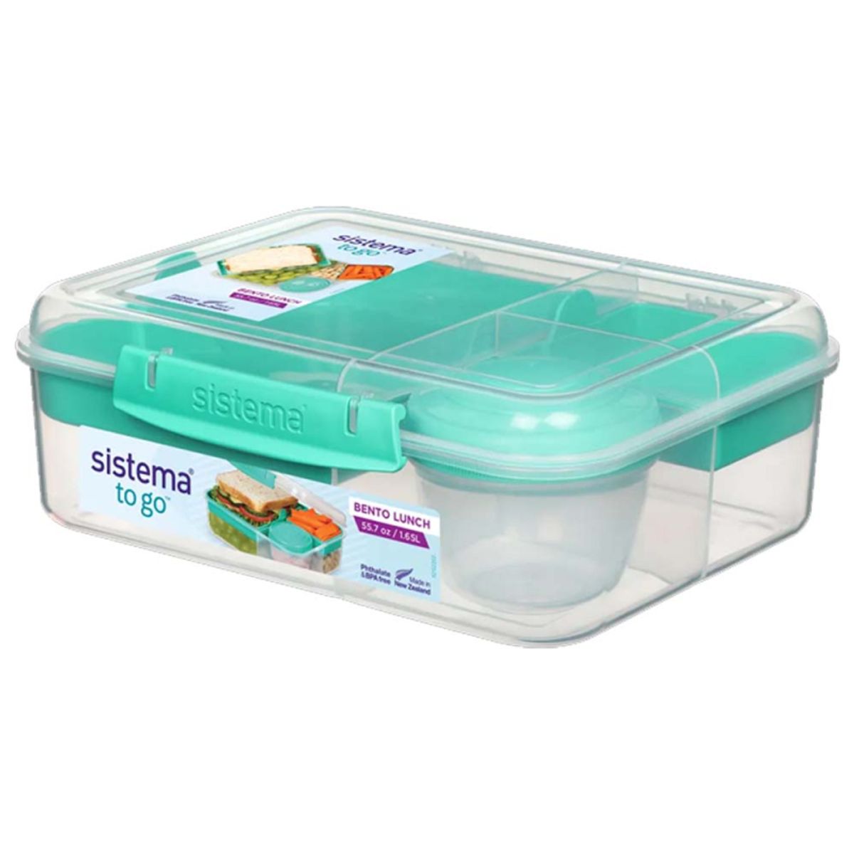 Sistema Bento madkasse 1,65 l - Minty Teal