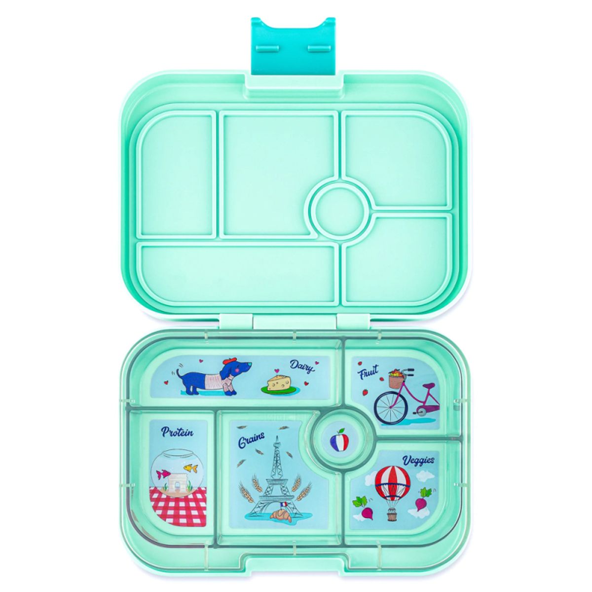 Yumbox madkasse med 6 rum - Serene Aqua Paris