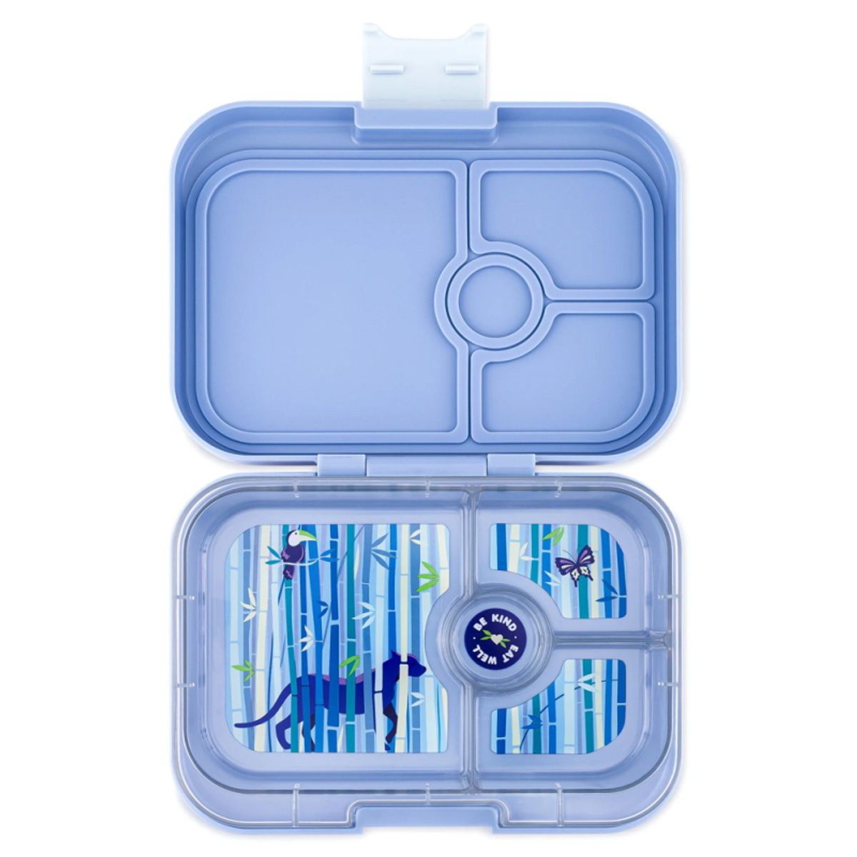 Yumbox bento madkasse 4 rum - Hazy Blue Panther