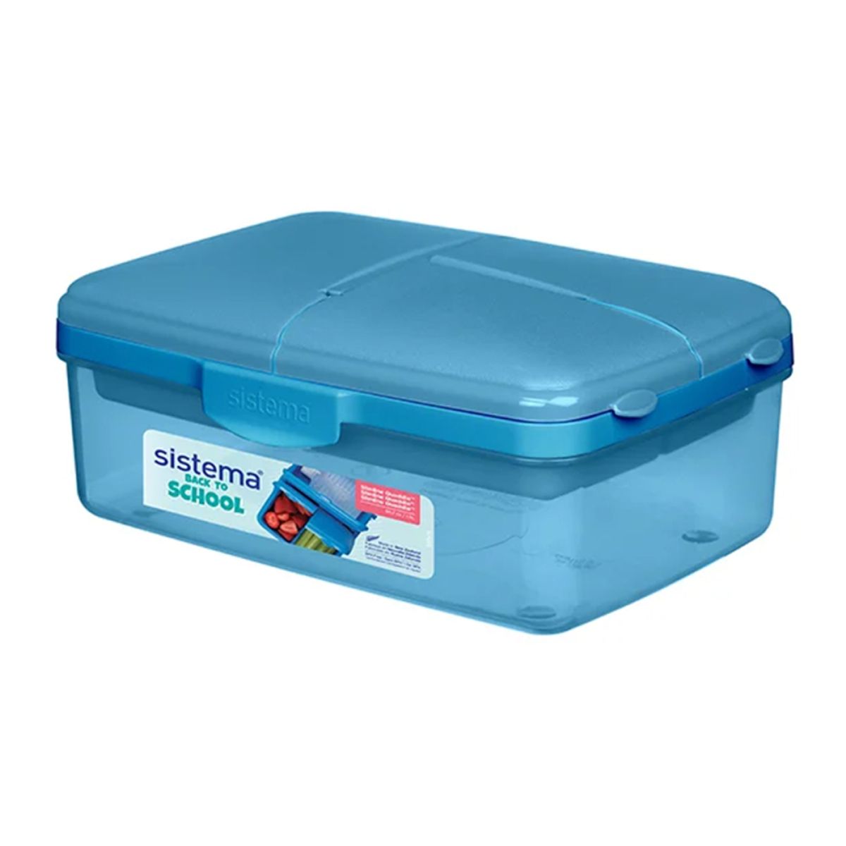 Sistema madkasse Slimline Quaddie 1.5 l - Satin Sky Blue