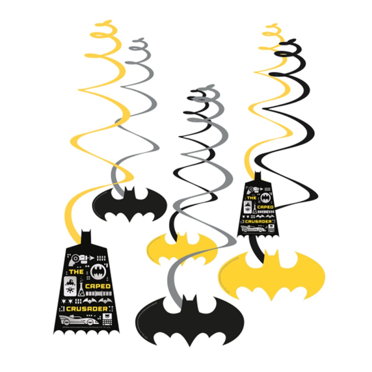 Batman Swirl dekorationer