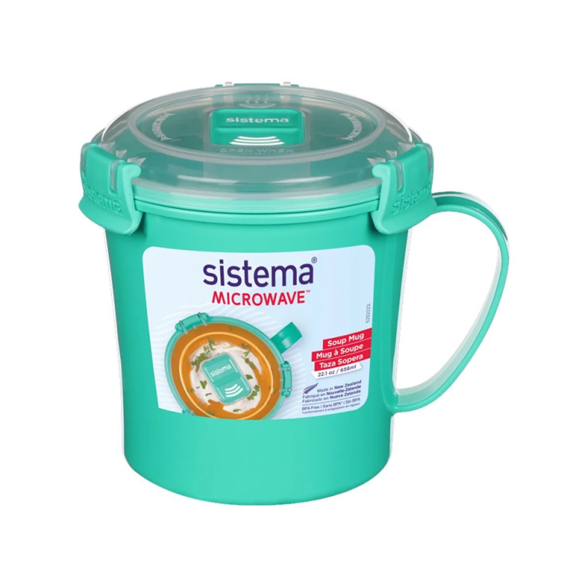 Sistema Soup Mug Suppekop - Minty Teal