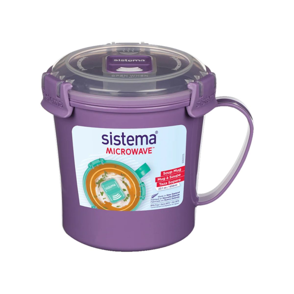 Sistema Soup Mug Suppekop - Misty Purple