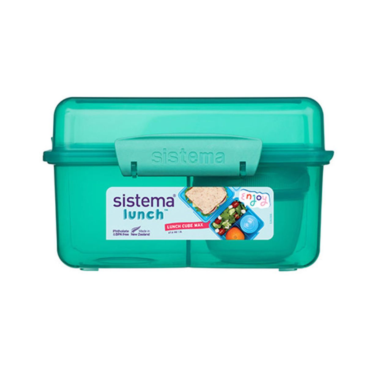 Sistema Madkasse Lunch Cube Max - Teal