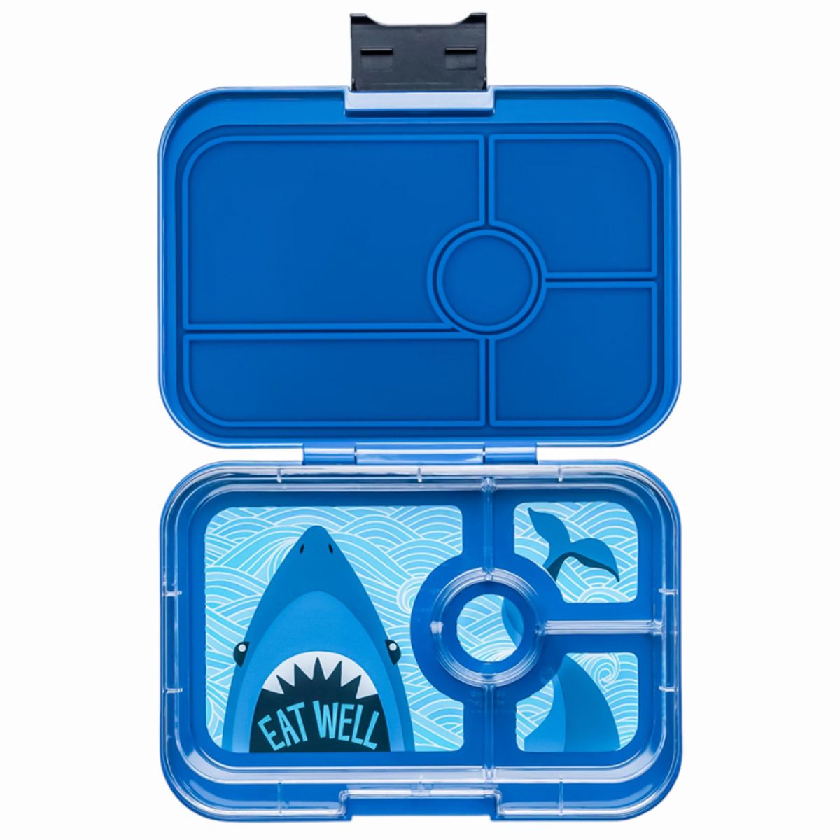 Yumbox Madkasse med 4 rum - Monte Carlo Blue Shark