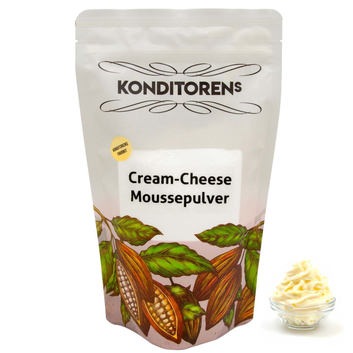 Konditorens - Cream-Cheese Moussepulver, 500g