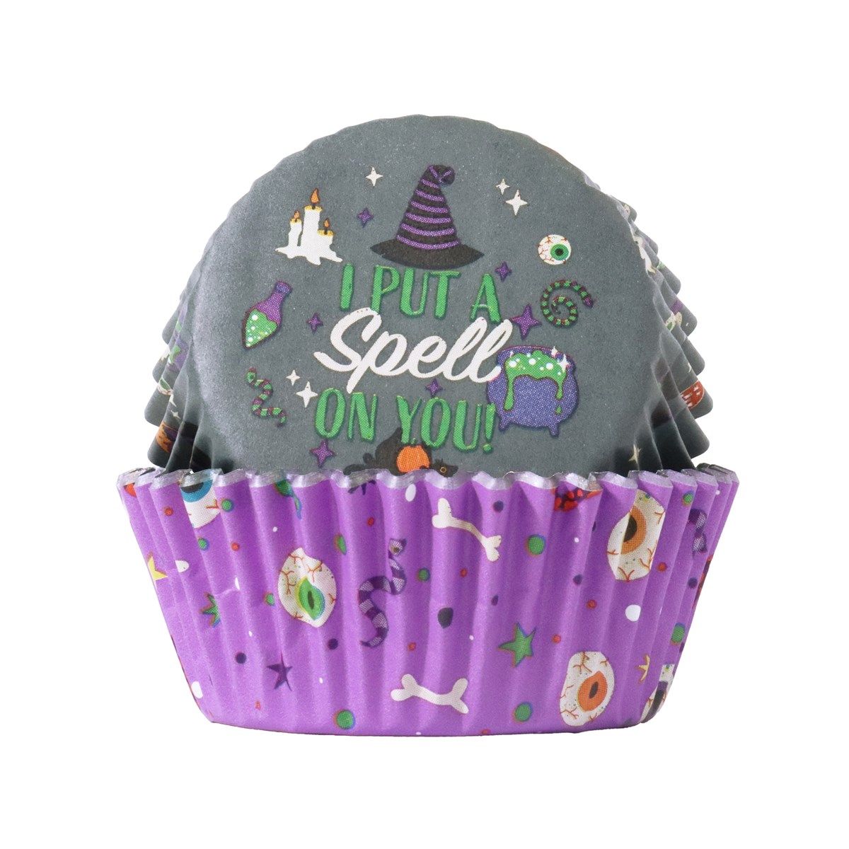 PME - Wicked Witch Muffinsforme Metalfolie, 60 stk.