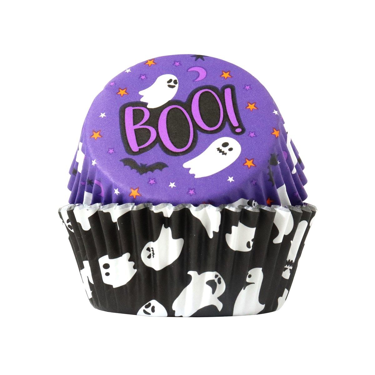 PME - Spooky Ghosts Muffinsforme Metalfolie, 60 stk.