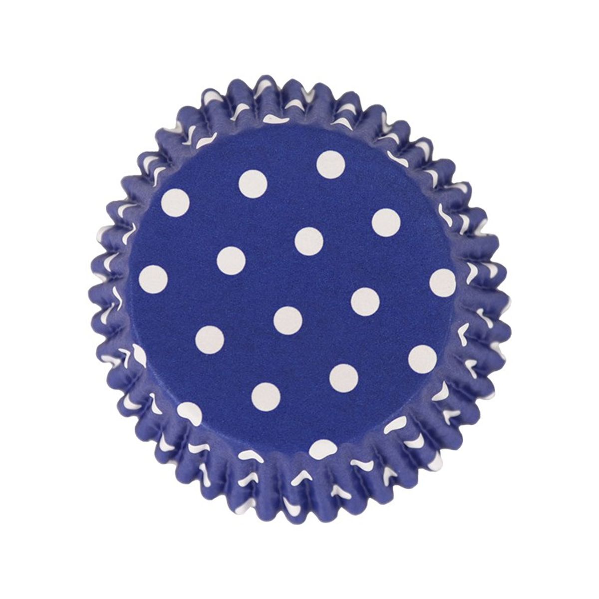 PME - Blue Polka Dot Muffinsforme, Metalfolie 30 stk