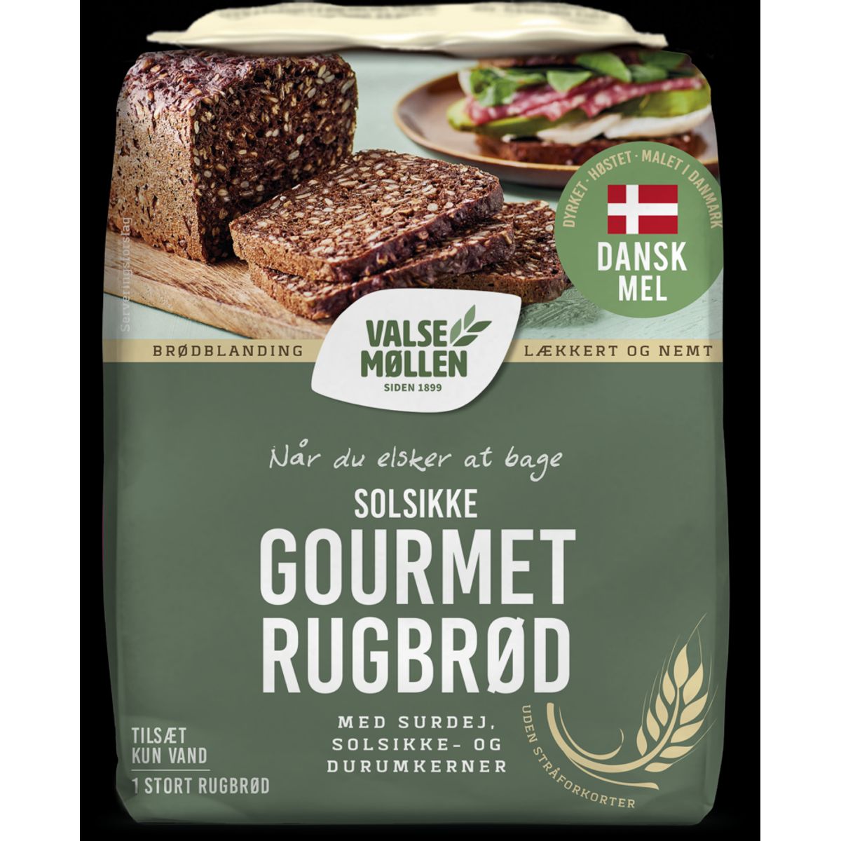 Solsikke Gourmetrugbrød, 900g Valsemøllen