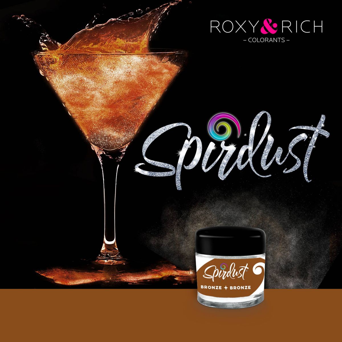 Roxy & Rich - Spirdust Bronze 1,5g