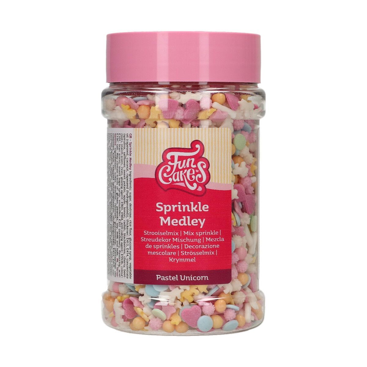 FunCake - Sprinkle Medley/Drys Medley, Unicorn Pastel 180g