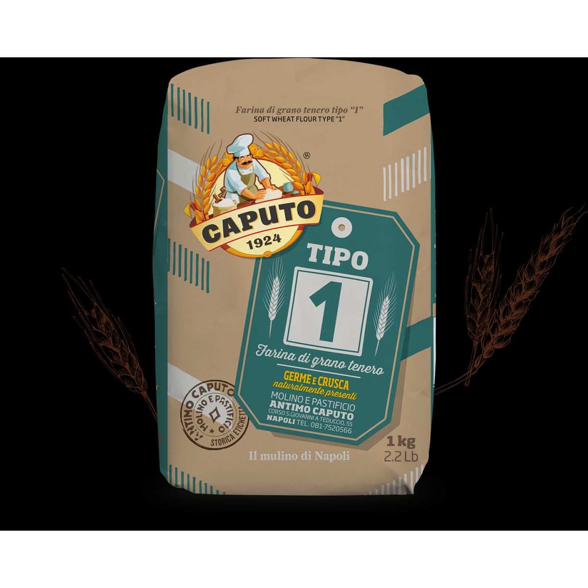 Caputo Tipo 1 - Hvedemel, 1kg