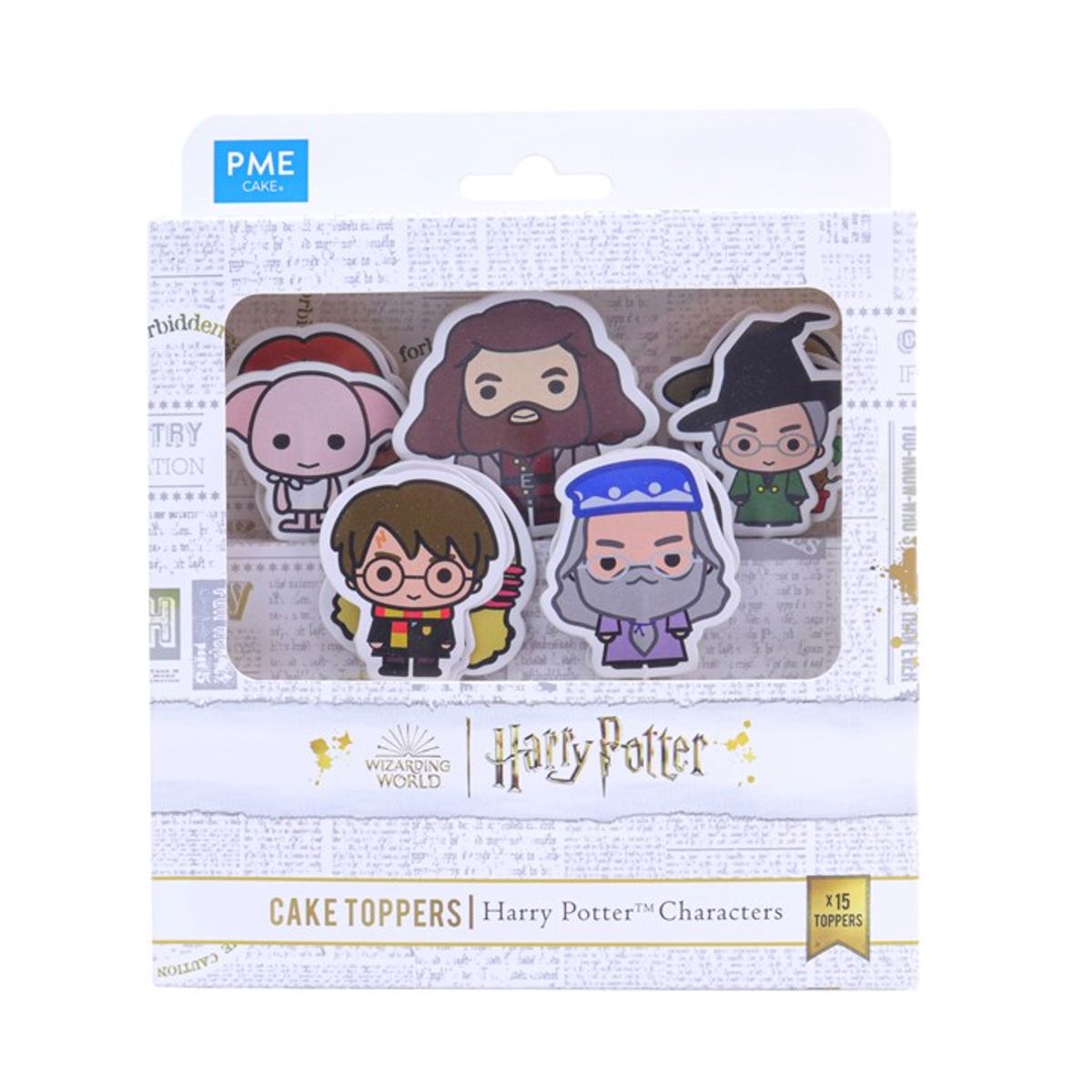 Harry Potter "De Gode" Toppers - 15 stk, PME