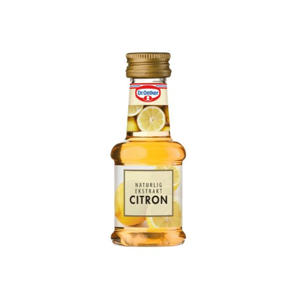 Citron naturlig ekstrakt 38 ml - Dr. Oetker