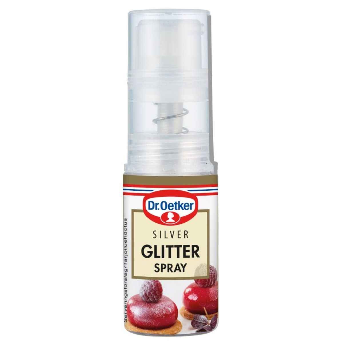 Silver Glitter Spray 4 g - Dr. Oetker