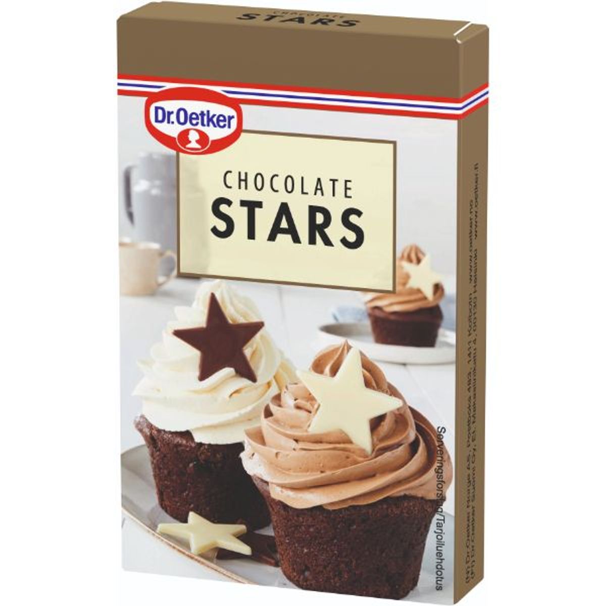 Chocolate Stars 12 stk - Dr. Oetker