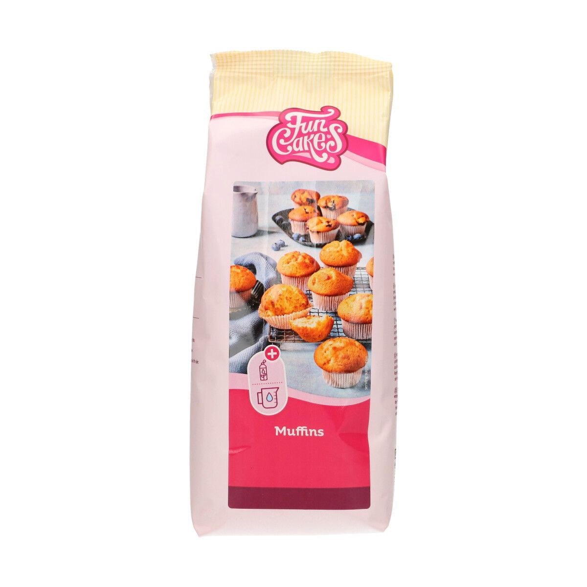 Muffins kagemix 1 kg - FunCakes