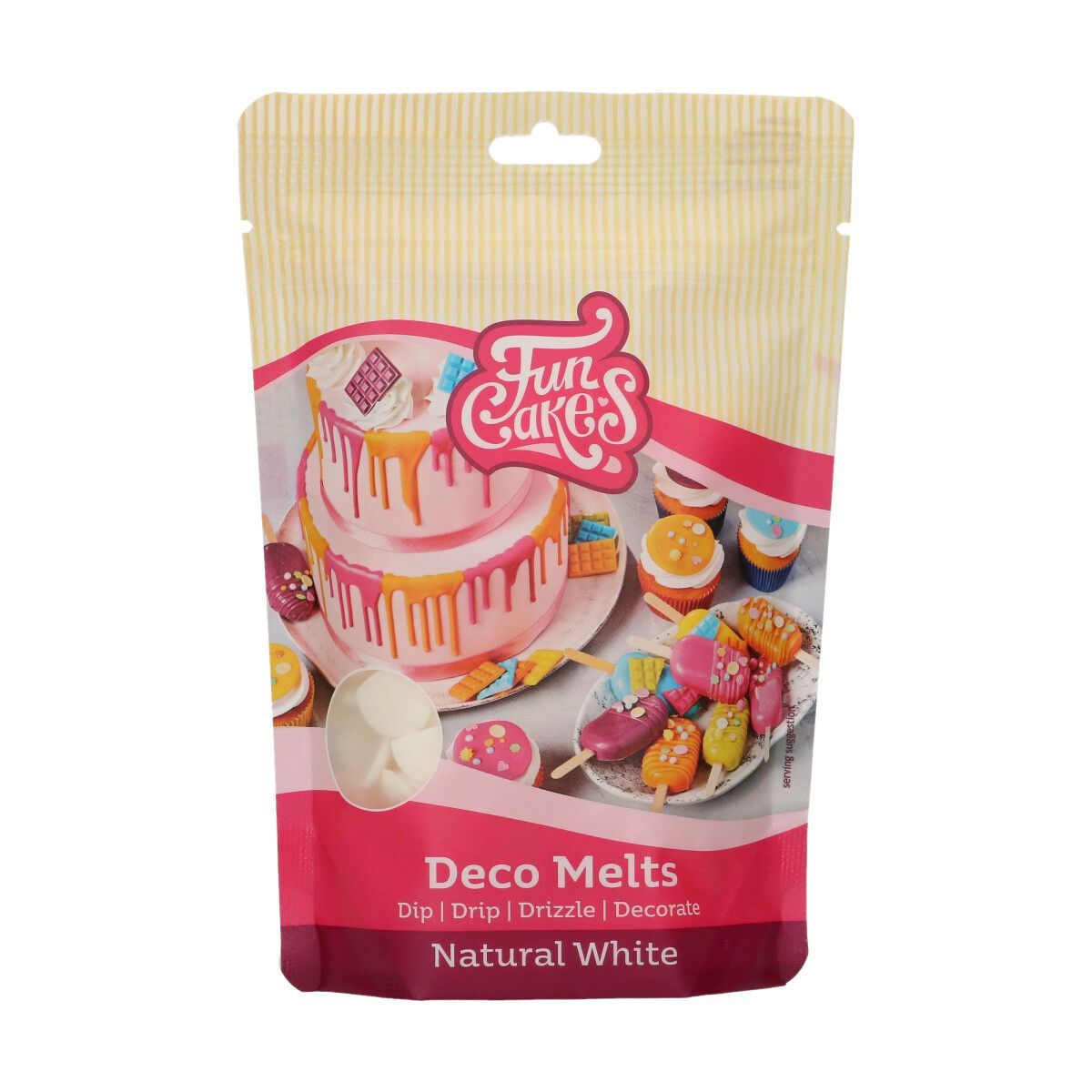 Deco Melts Natural White 250 g