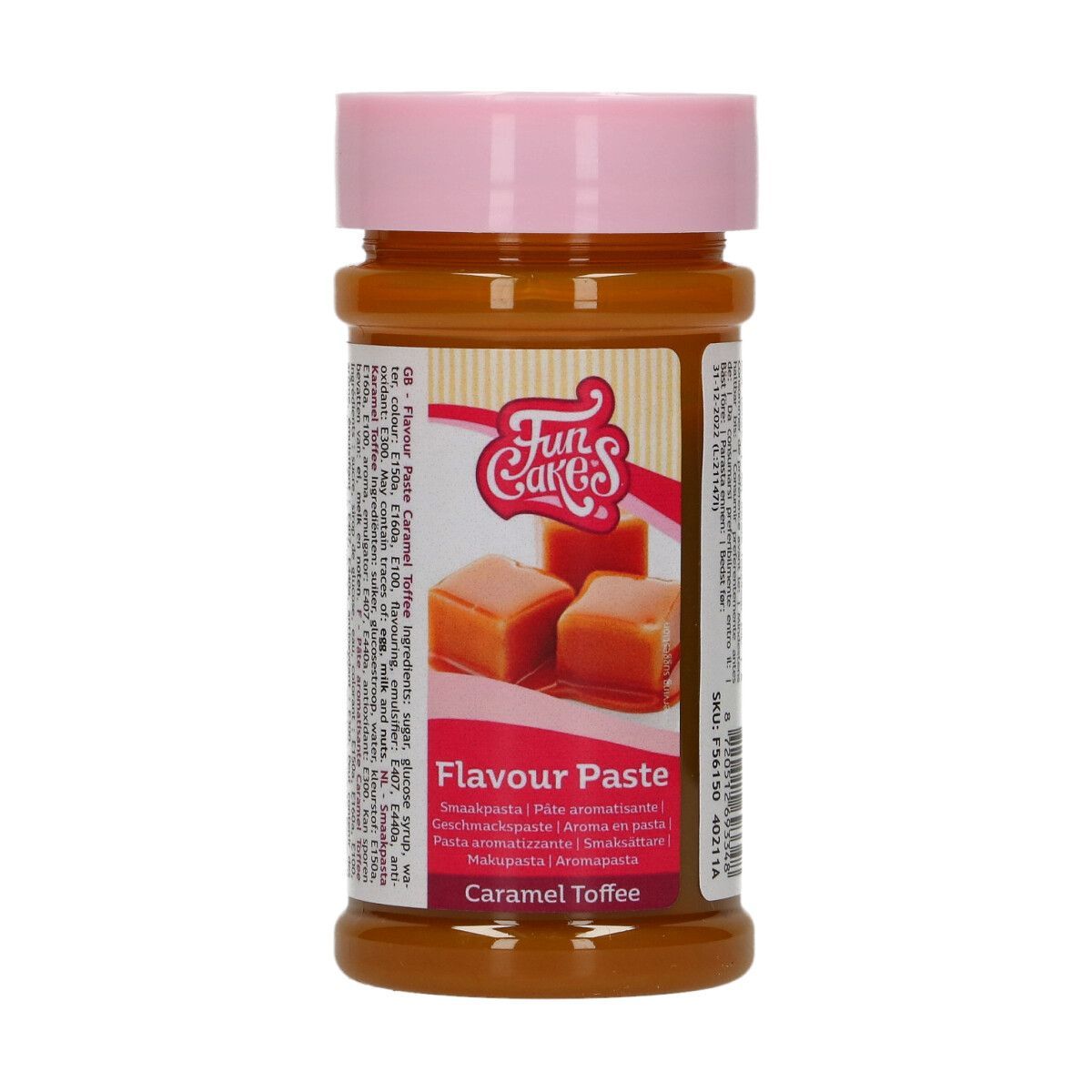 Aromapasta Caramel Toffee 100 g - FunCakes