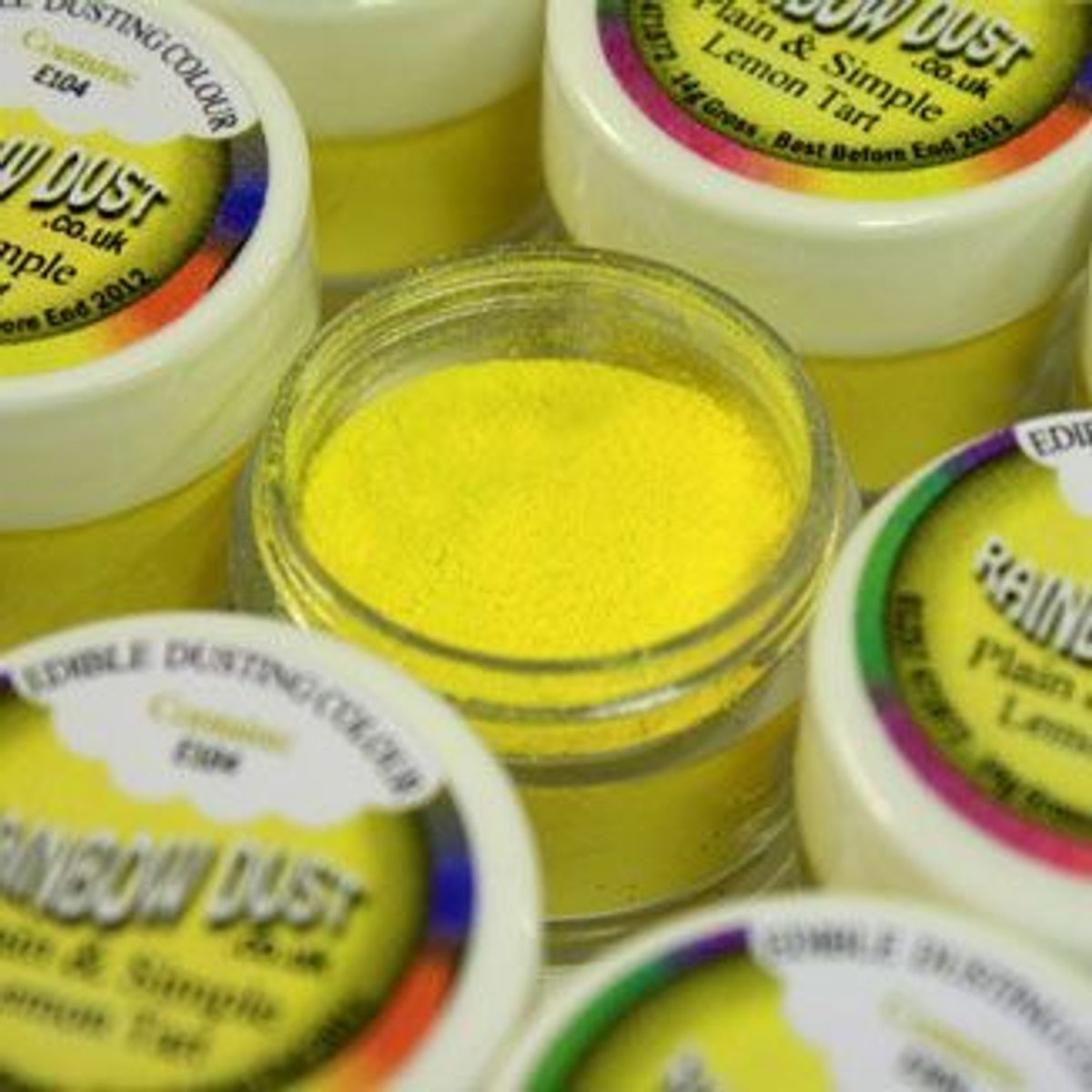 Lemon Tart pulverfarve - Rainbow Dust 2 g