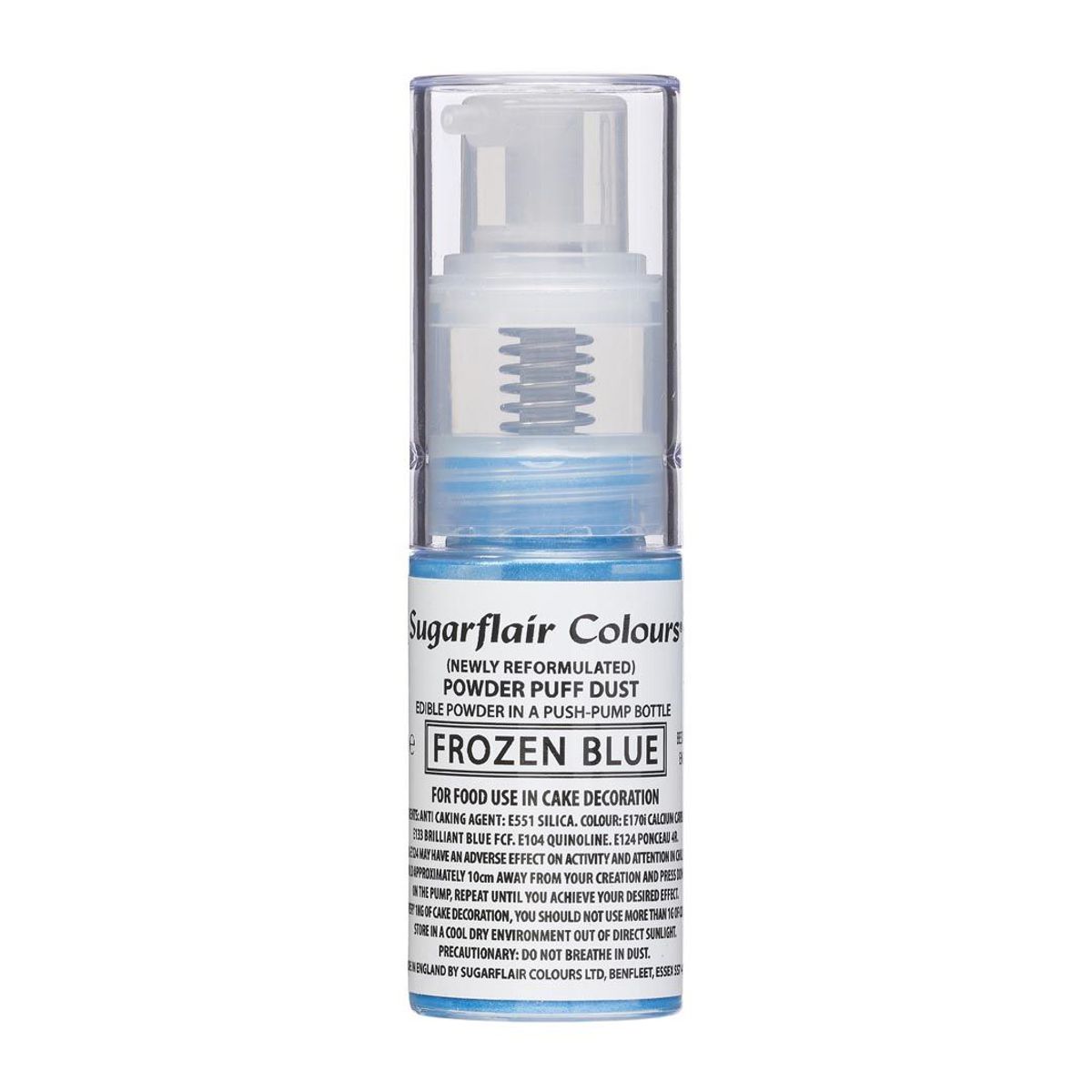 Spray farve Frozen Blue 30 ml - Sugarflair