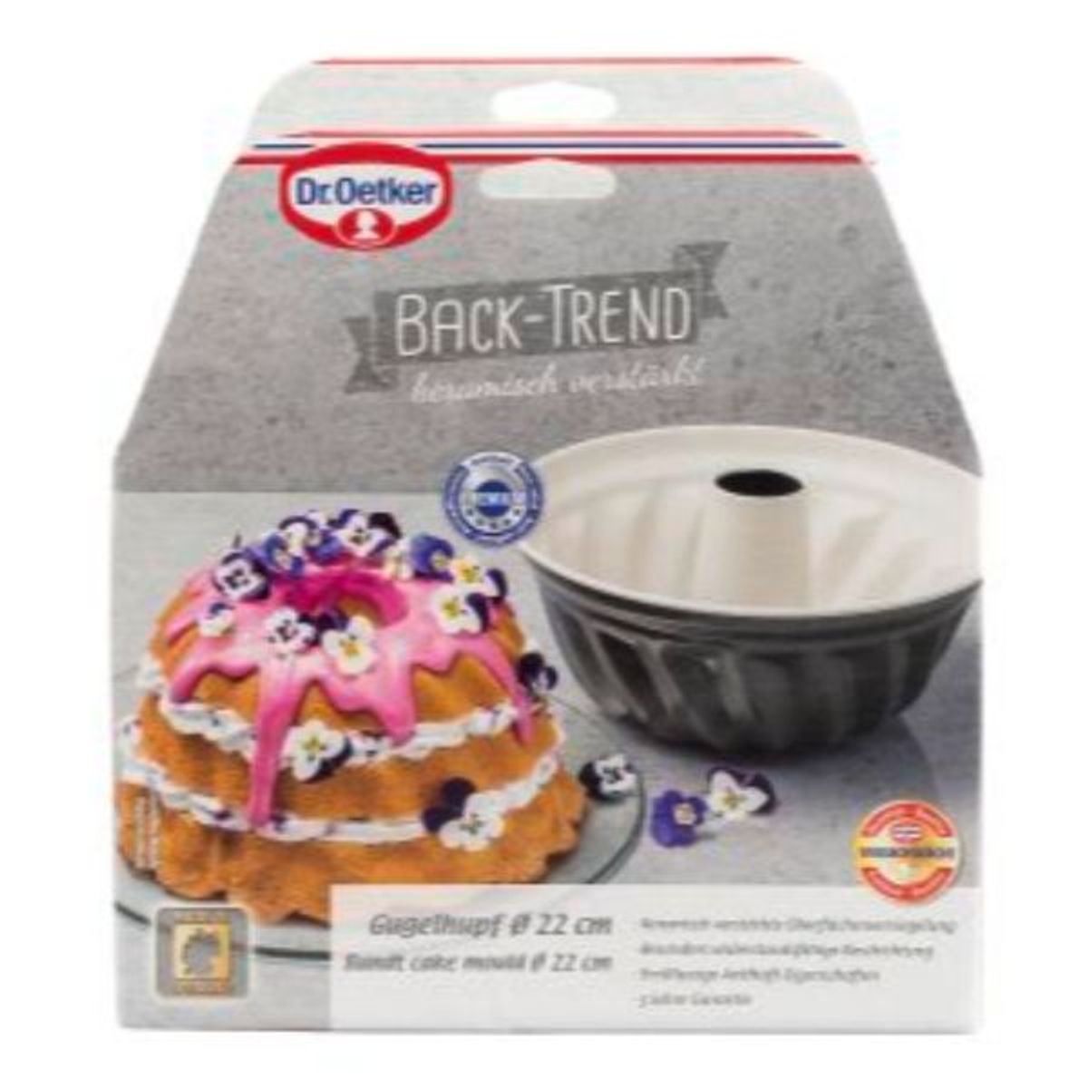 Gugelhupf bageform 22 cm - Dr. Oetker