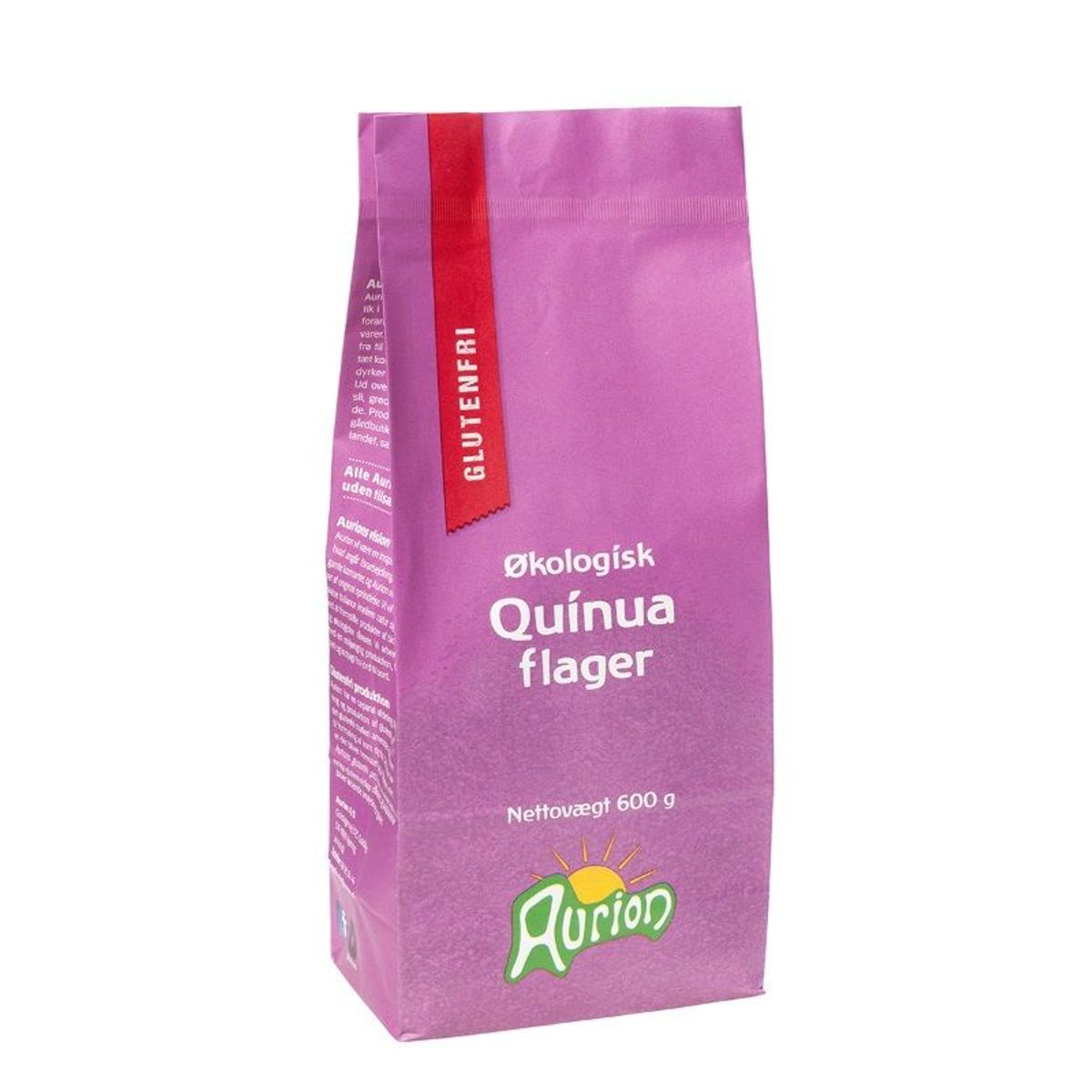 Quinuaflager Aurion Glutenfri 600 g - Økologisk