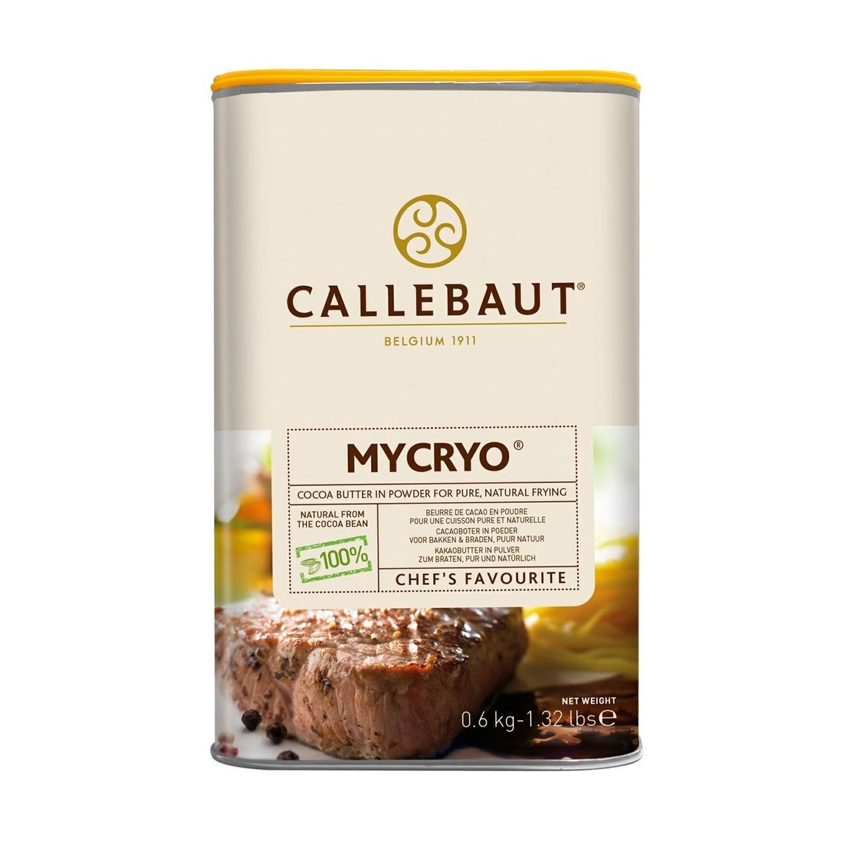 MYCRYO kakaosmørpulver 600 g - Callebaut