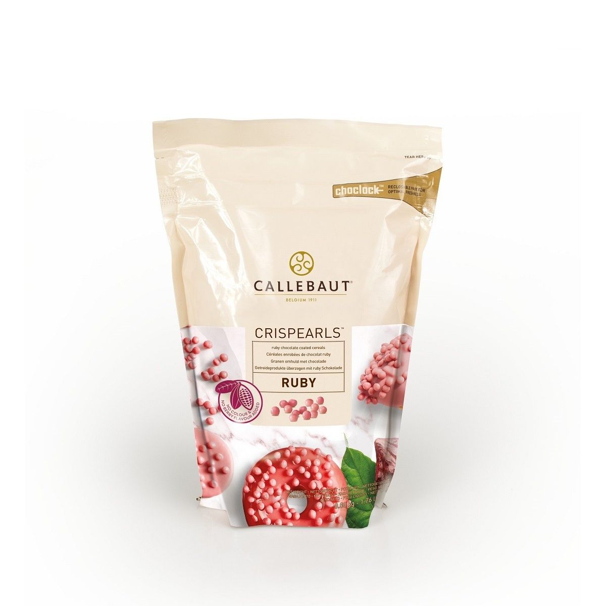 Ruby Chocolate Crispearls 800 g - Callebaut