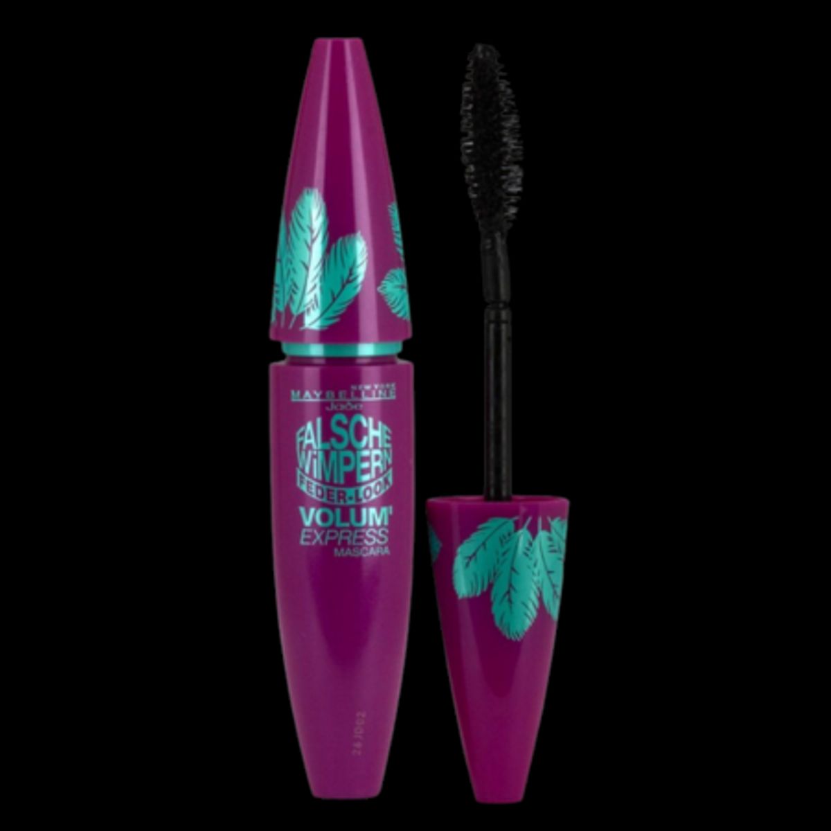 Maybelline The Falsche Wimpern Feder-Look Mascara - Glam Black