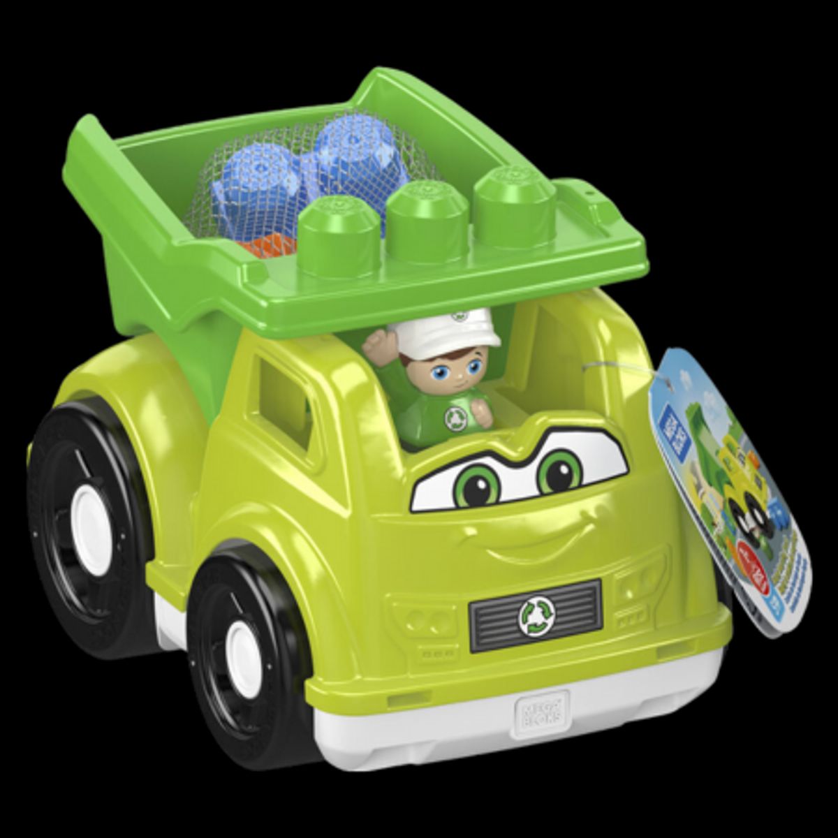 Mega Bloks Raphy Recycling Truck