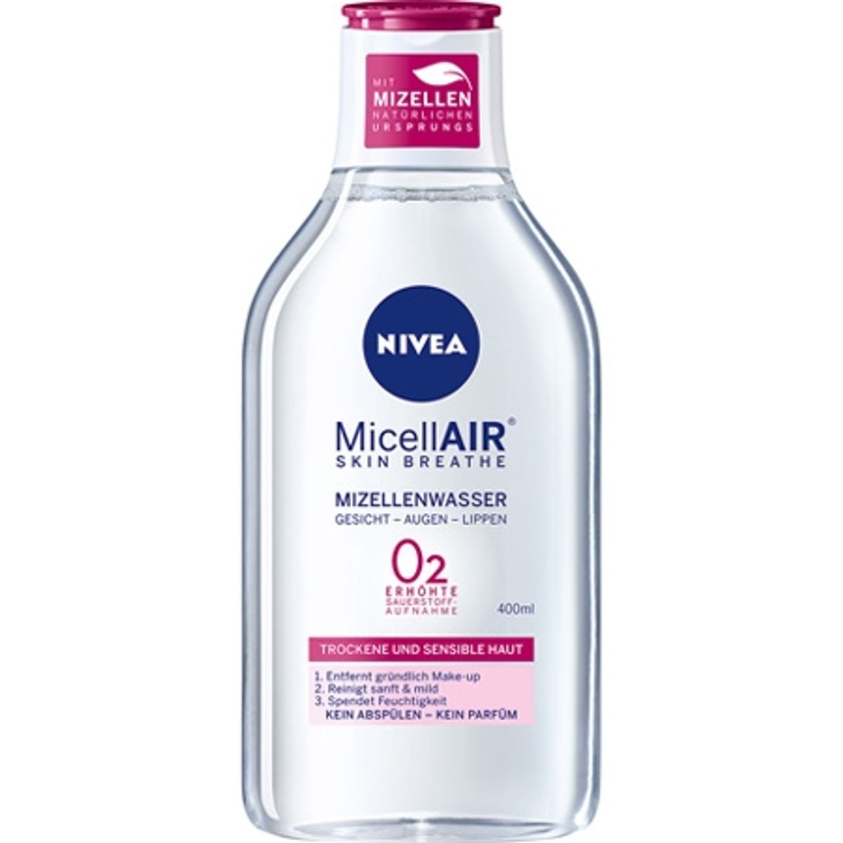 Nivea MicellAIR Rensevand - 400ml