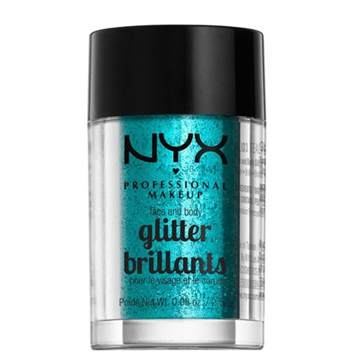 NYX Face & Body Glitter - Teal GLI03