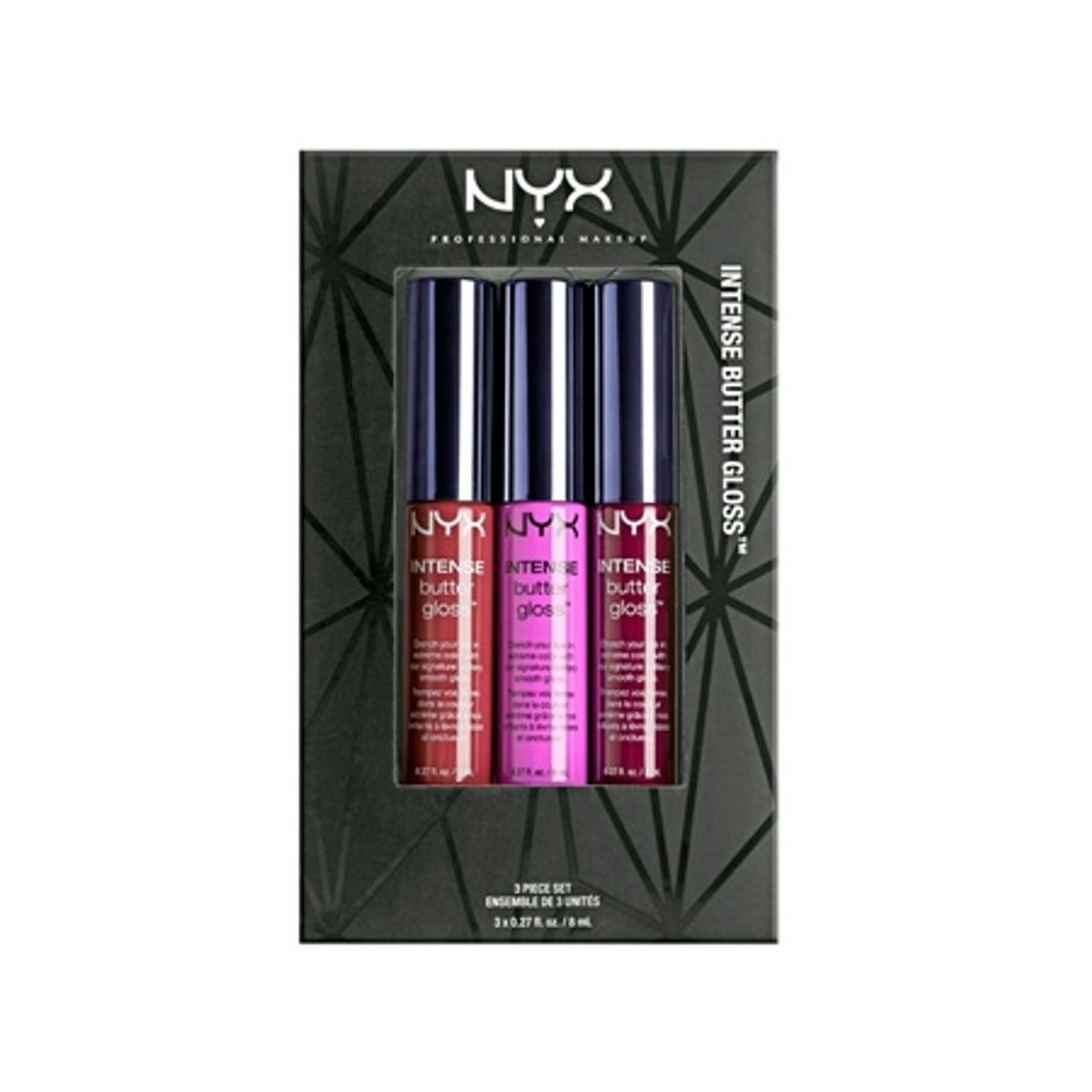 NYX Intense Butter Gloss 3 Piece Set 04