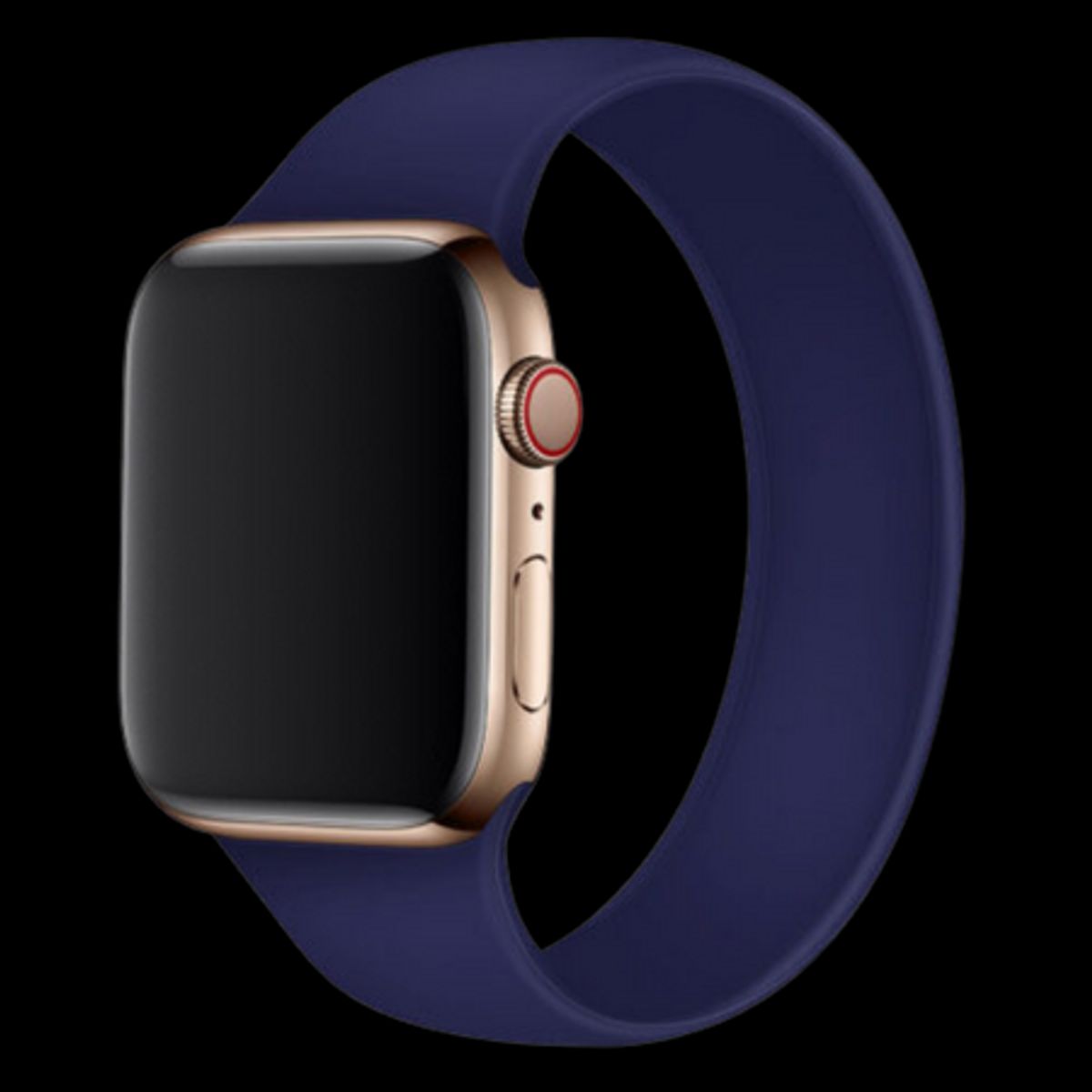 Apple Watch 42/44 mm Silikone Rem Navy