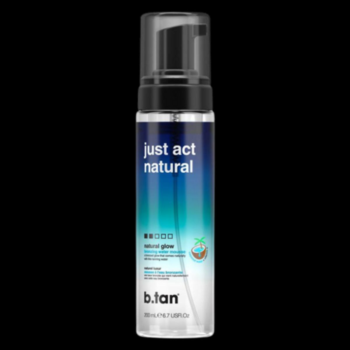 b.tan Just Act Natural Bronzing Water Mousse - 200ml