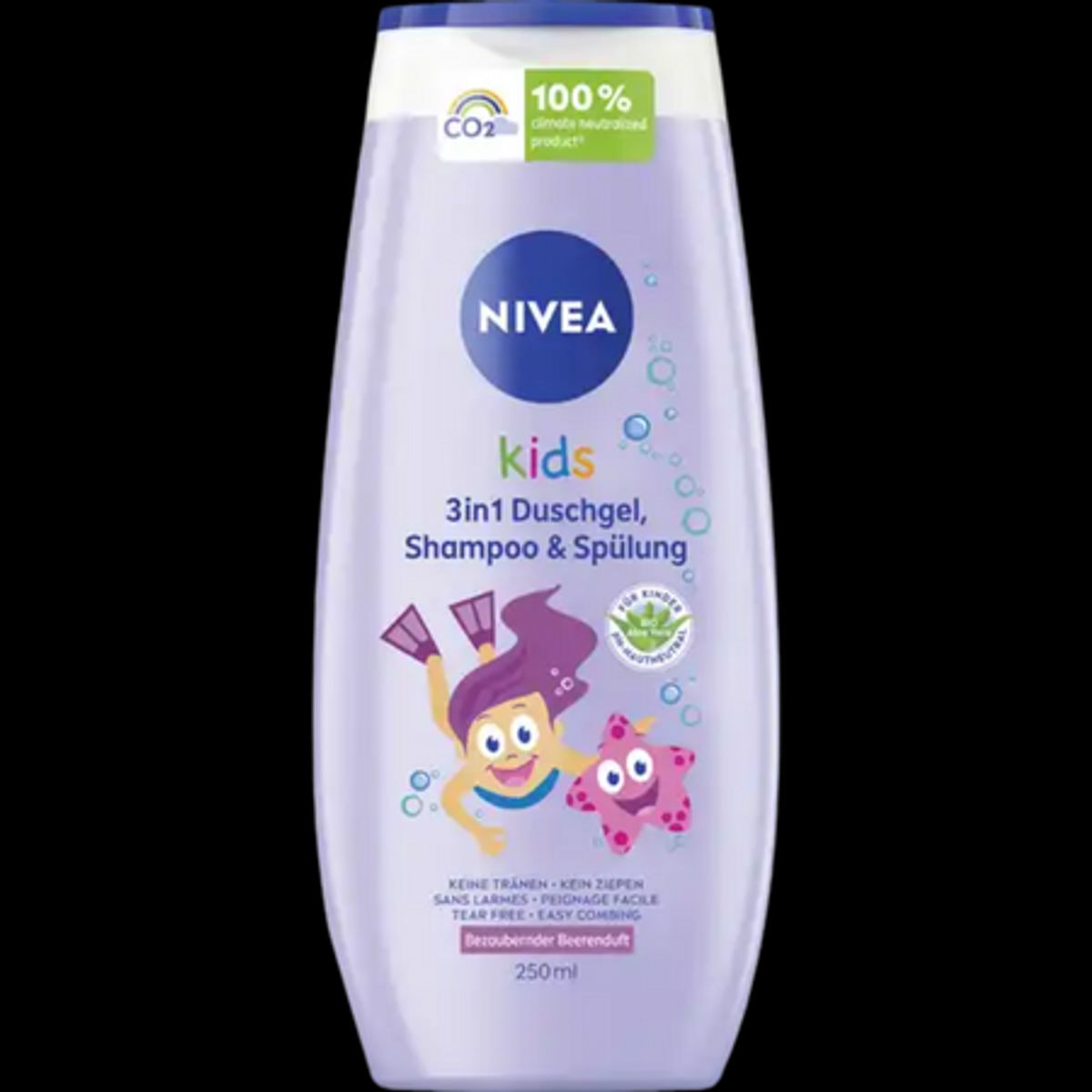 Nivea 3-i-1 Børneshampoo & Balsam 250 ml