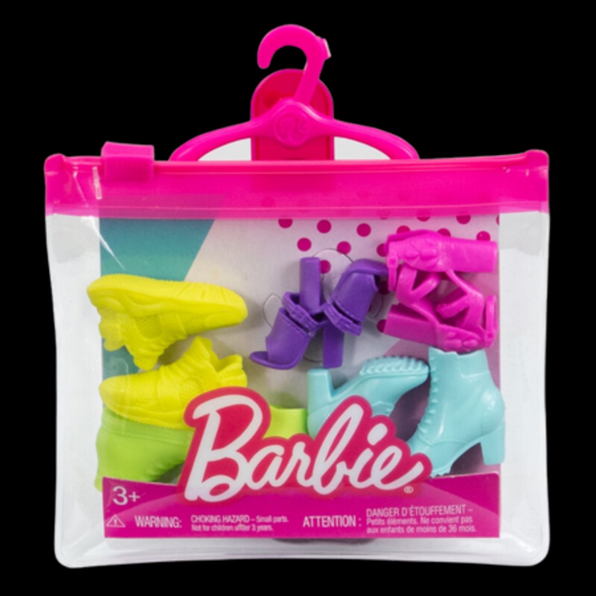 Barbie Accessories Sko - 5 stk