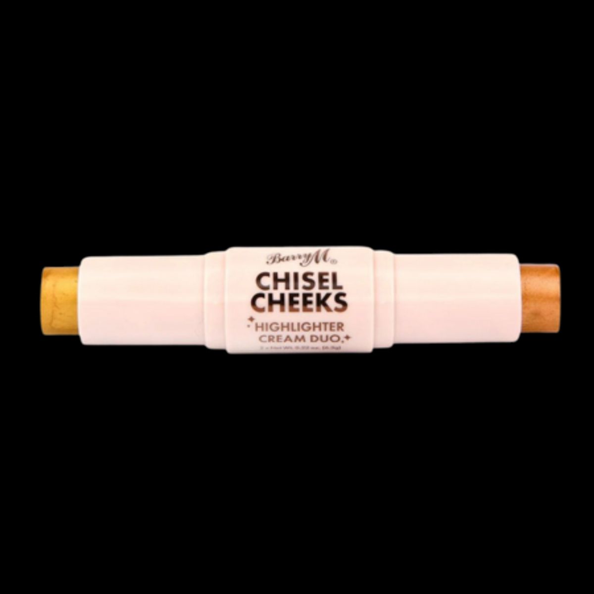 Barry M Chisel Cheeks Highlighter Cream Duo - Gold/Bronze