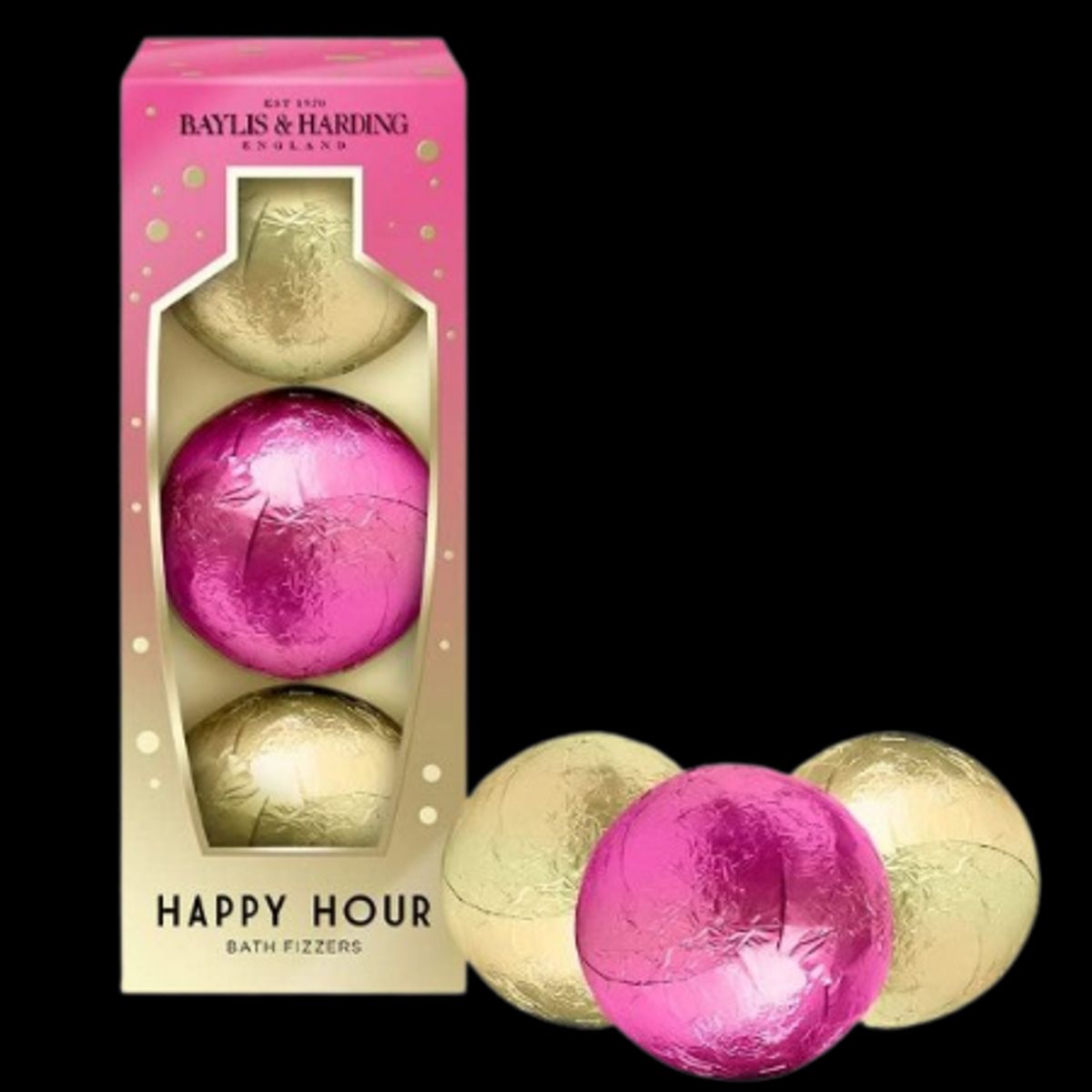 Baylis & Harding Happy Hour Badekugler - 3 stk