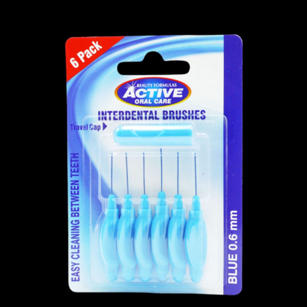 Beauty Formulas Interdental Brushes 0,6mm - 6 stk