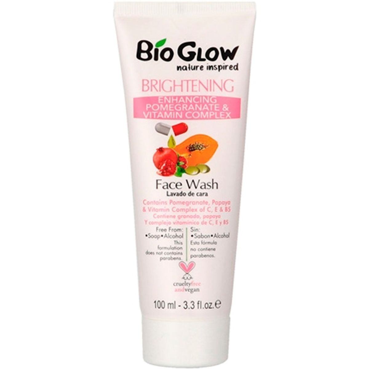 Bio Glow Brightening Ansigtsrens - 100ml