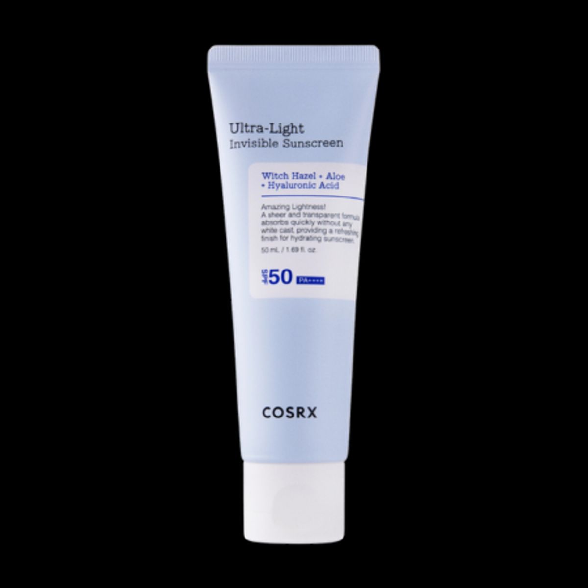 COSRX Ultra Light Invisible Sunscreen SPF50+ PA++++ - 50ml