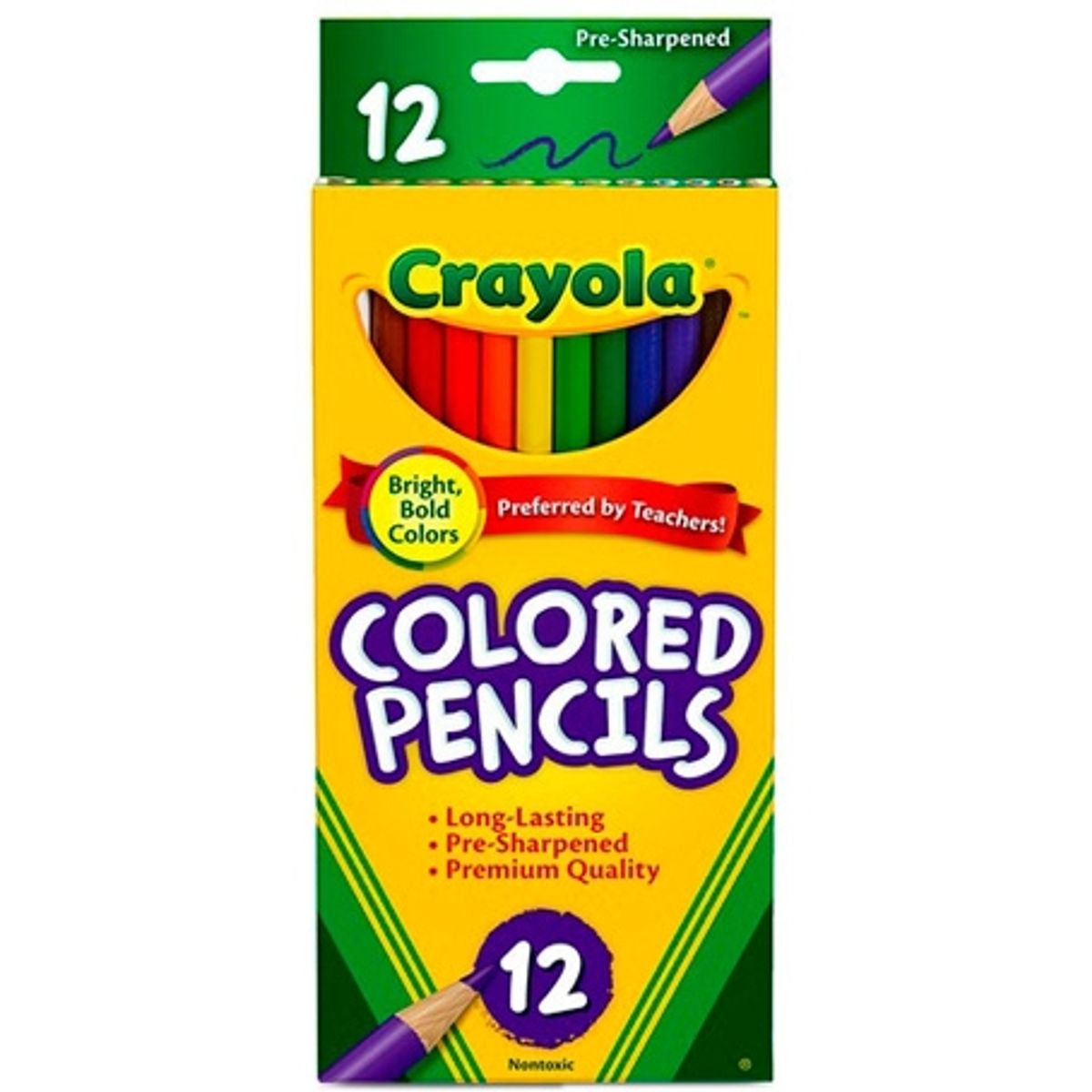 Crayola Farveblyanter - 12 stk