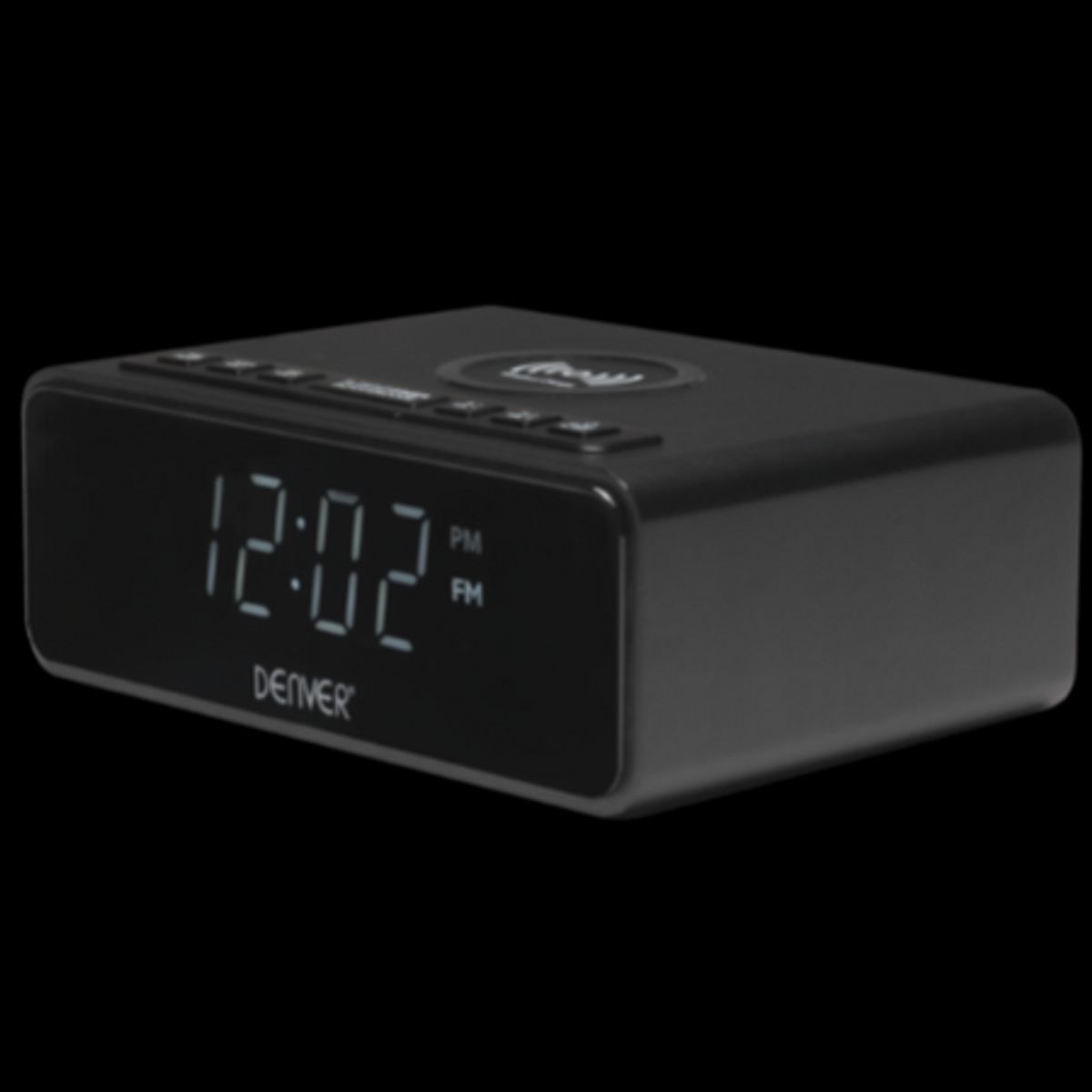 Denver CRQ-105 Clockradio m. QI Opladning